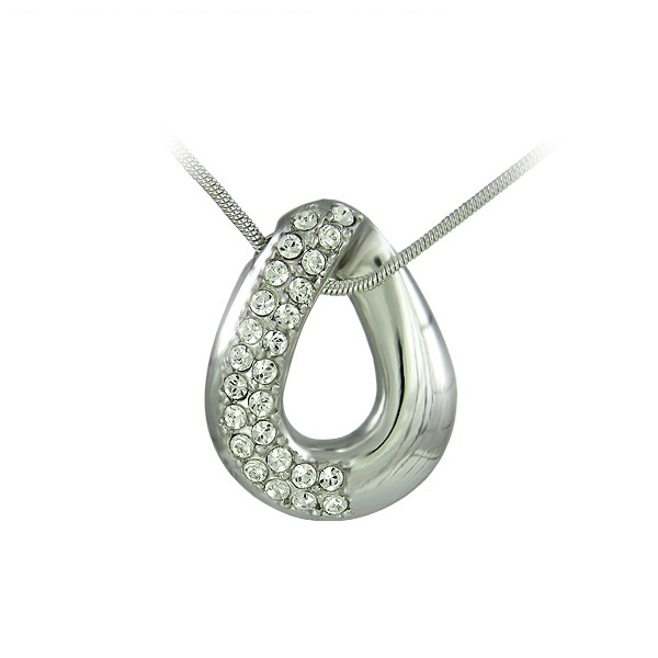 Náhrdelník Porto Crystal - Rhodium