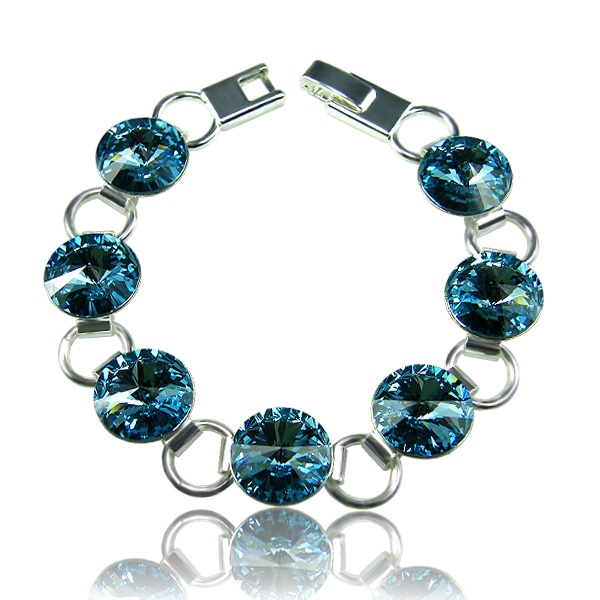 Náramek Rivoli Aquamarine - Požaduji prodloužit náramek o 2 cm - délka 19,5 cm
