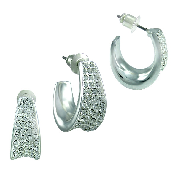 Náušnice Leona Crystal