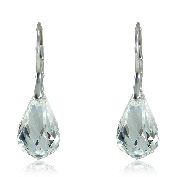 Náušnice Helix Crystal Ag