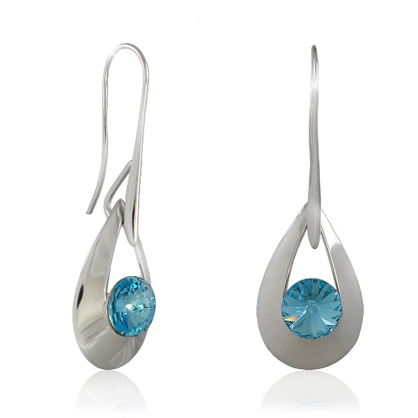 Náušnice Karen 2 Aquamarine
