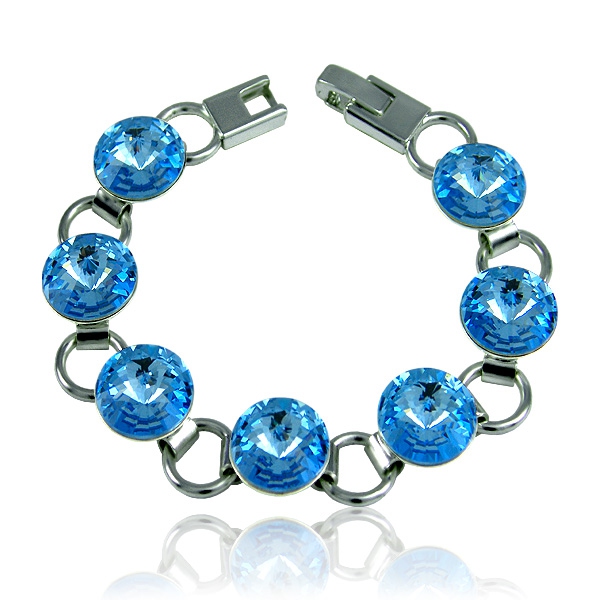 Náramek Rivoli Light Sapphire - Požaduji prodloužit náramek o 4 cm - délka 21,5 cm