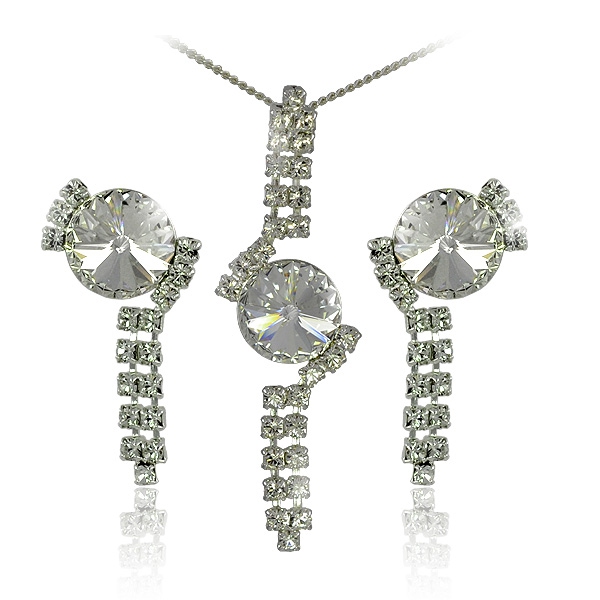 Štrasová souprava Rivoli Crystal