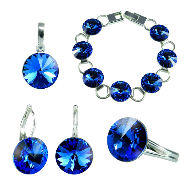 Set Rivoli Sapphire - Požaduji prodloužit náramek o 2 cm - délka 19,5 cm