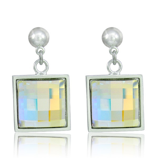 Set Čtverec Crystal AB