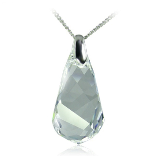 Náhrdelník Helix Crystal Ag