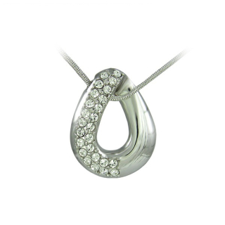 Náhrdelník Porto Crystal - Rhodium