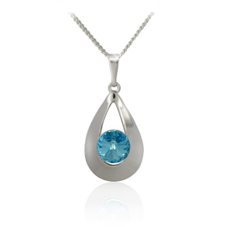 Náhrdelník Karen 2 Aquamarine