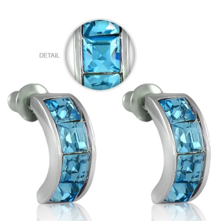 Náušnice Lea Aquamarine