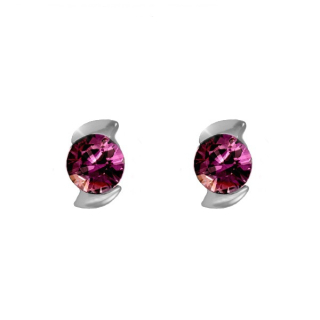 Náušnice Sisi Amethyst