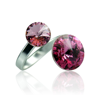 Prsten Rivoli Double Rose