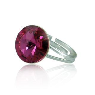 Prsten Rivoli Fuchsia