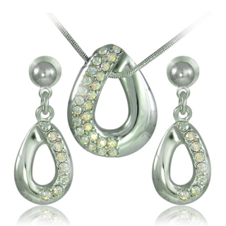 Souprava Porto Crystal AB- Rhodium