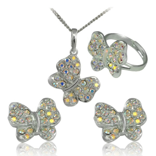 Set Motýl M4 Crystal AB