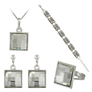 Set Čtverec Crystal