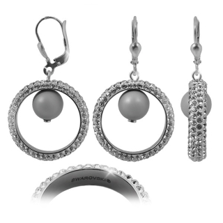 Náušnice Pavé Ring