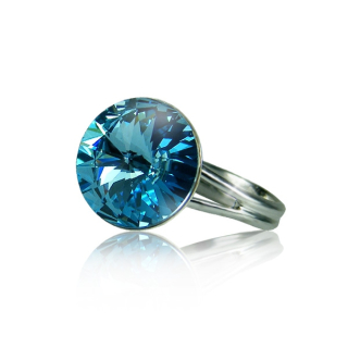 Prsten Rivoli Aquamarine