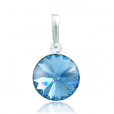 Stříbrný náhrdelník Rivoli Light Sapphire Ag